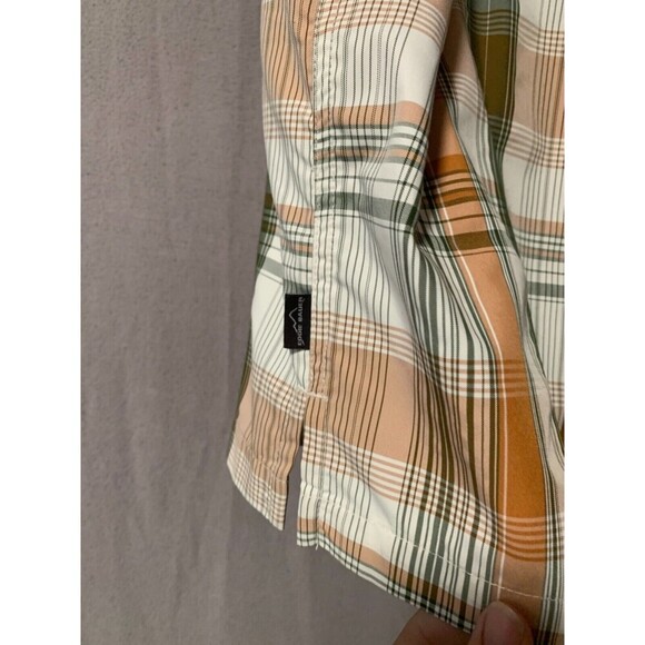 Eddie Bauer 2XL XXL Classic Fit Short Sleeve Vented Outdoor Shirt Fishing - Picture 11 of 16